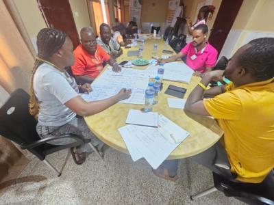 The two-day training equipped the participants with skills and knowledge on how to manage income, including budgeting, saving, investing, etc.