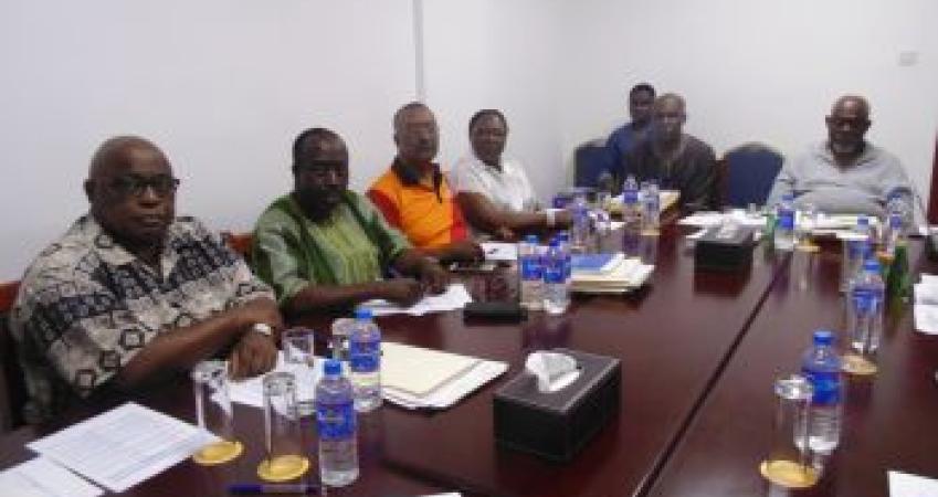 CBL Board of Governors - L to R Timothy E. Thomas; A. Richard Dorley; James B. Dennis; D. Sheba Brown and Nathaniel R. Patray, III