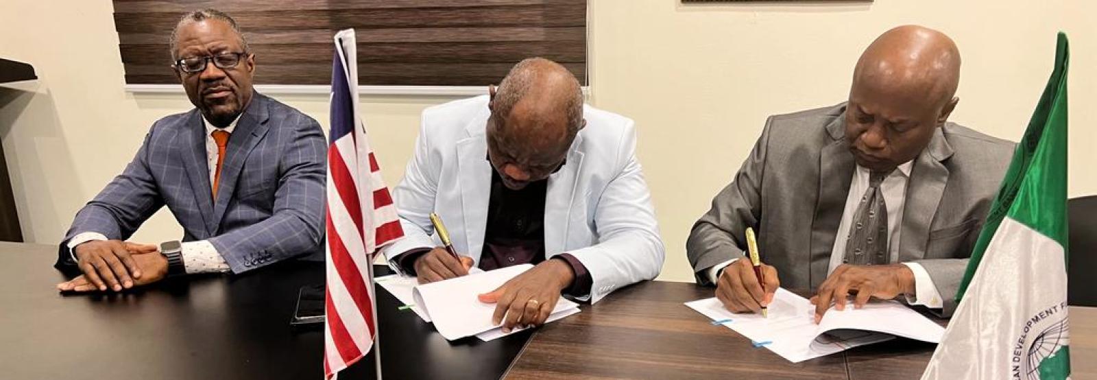 AfDB Signing Photo